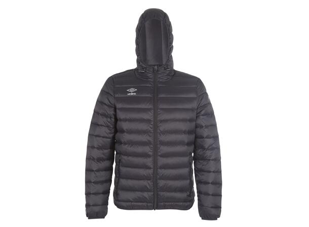 UMBRO Core Down Jacket jr Sort 116 Myk og deilig dunjakke for barn 